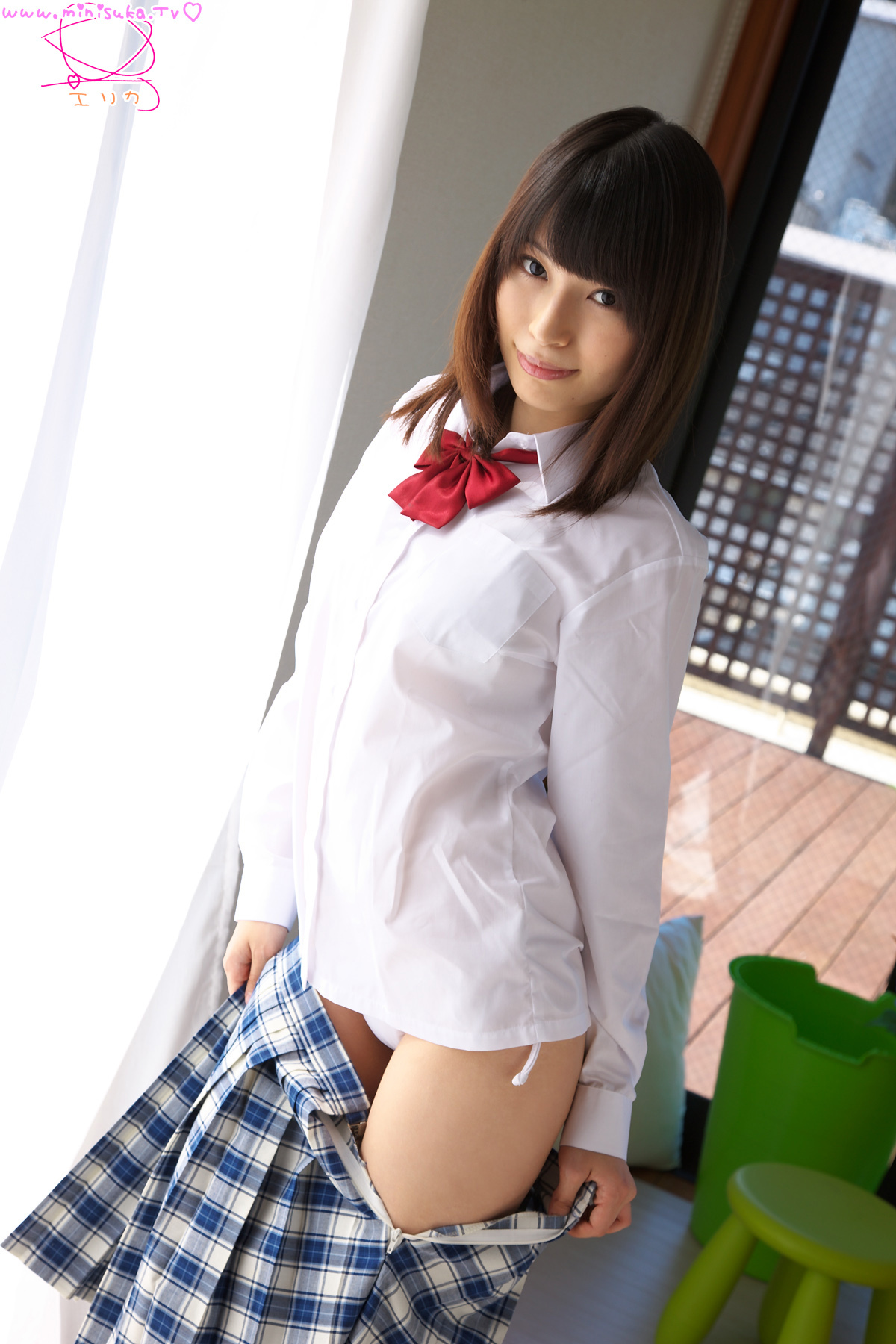 壽エリカ Erika (1) [Minisuka.tv]现役女子高生